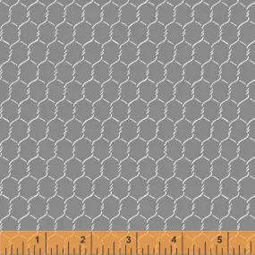 EARLY BIRD by Whistler Studios 51400-2 Chicken Wire Grey.Priced per 25cm.